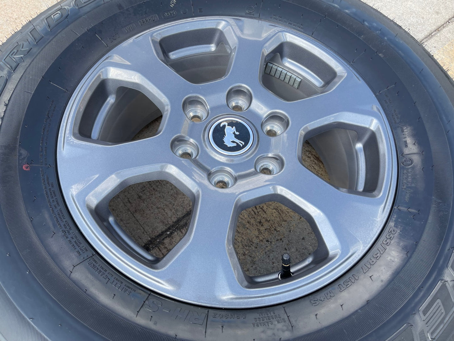 17" Ford Bronco wheel rim tire SPARE 10384 OEM Ranger 2023 2024 2025 2026 NEW
