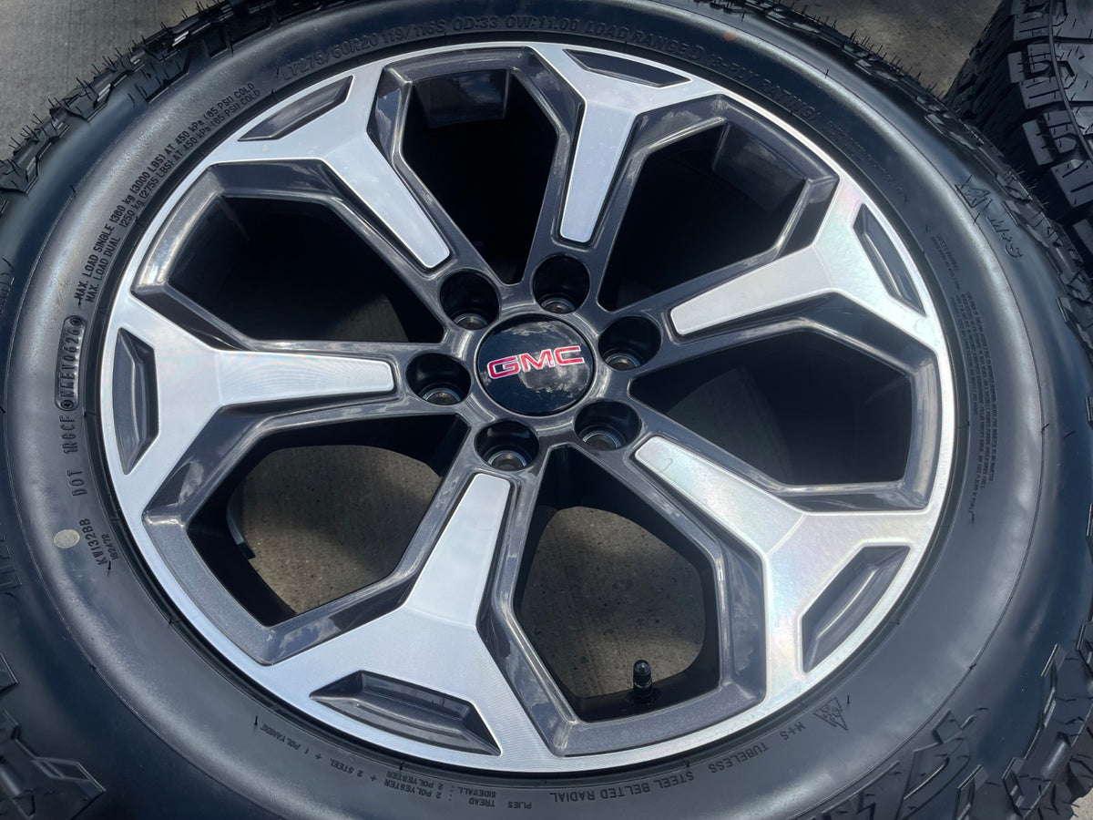 20" GMC Sierra AT4X Canyon Chevy Silverado OEM wheels rims 2026 2027 NEW FALKEN