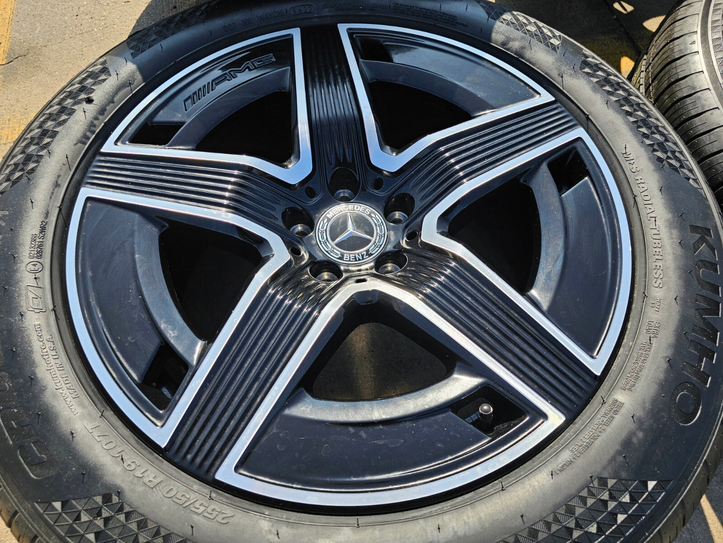 19" Mercedes GLC300 AMG C E S Class OEM 85911 85912 wheels rims tires NEW
