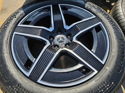 19" Mercedes GLC300 AMG C E S Class OEM 85911 85912 wheels rims tires NEW