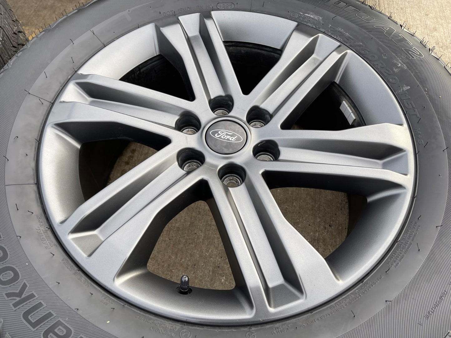 20" Ford F-150 FX-4 PLATINUM OEM rims wheels 10344 Expedition HANKOOK A/T2
