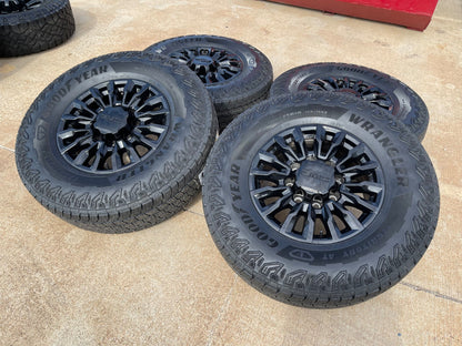 18" Chevy Silverado ALASKAN AT4X 2500 OEM 14031 wheels rims 2025 2026 NEW 35"