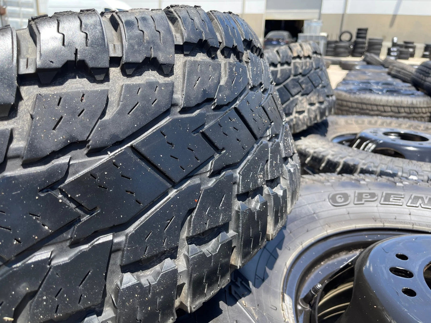 17" Dodge Ram 3500 Dually Laramie 8x200 wheels rims 2703 2704 OEM tires 35"