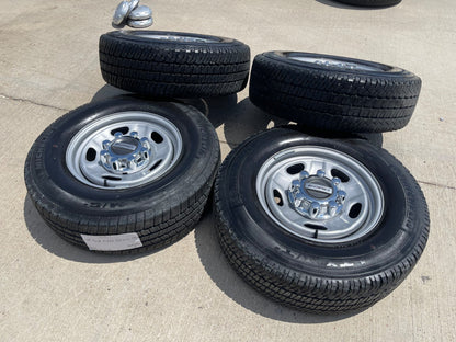 17" Ford F-250 F-350 OEM 3828 wheels rims SET 2024 2025 2026 MICHELIN A/T2
