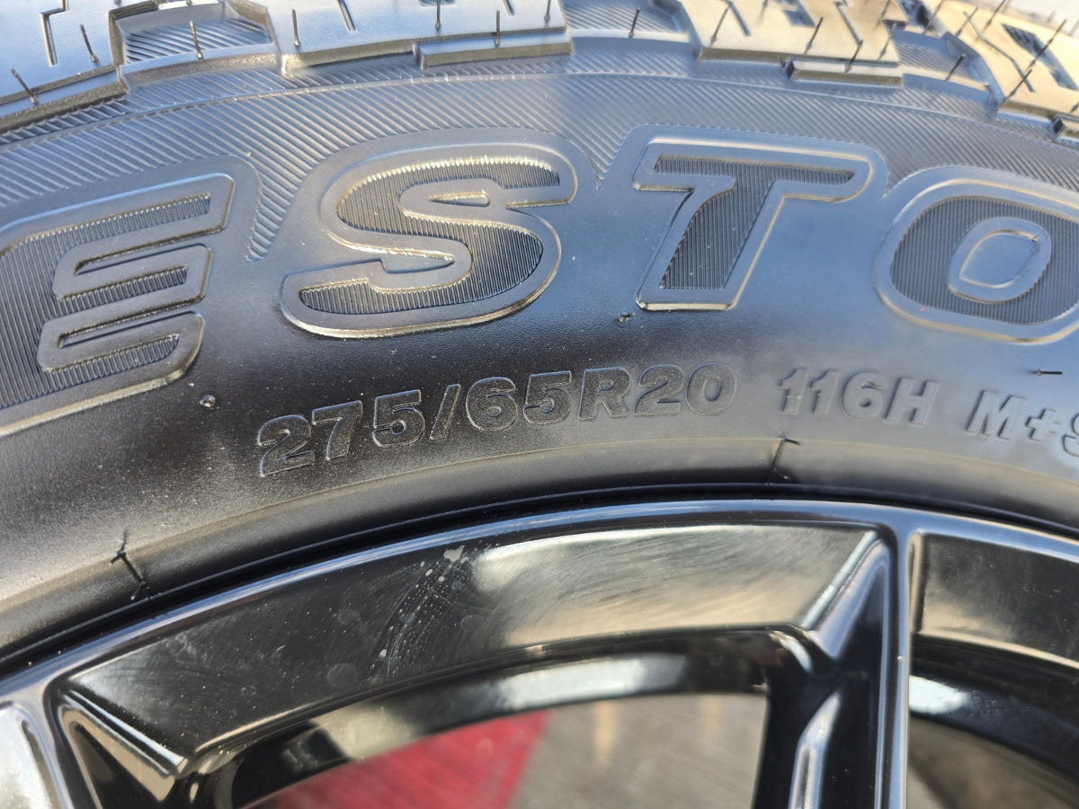 20" 20x9.5 Vossen HFX-2 Ford F-150 Expedition rims wheels 6x135 BRIDGESTONE NEW