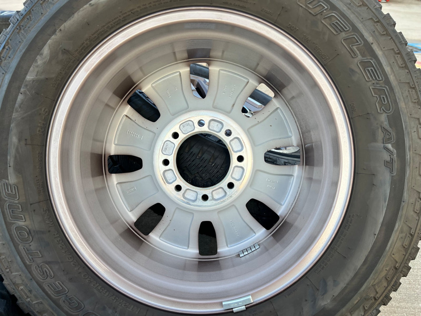 20" Ford F-250 F-350 OEM 10487 LIMITED KING RANCH tan wheels rims 2024 2025 2026