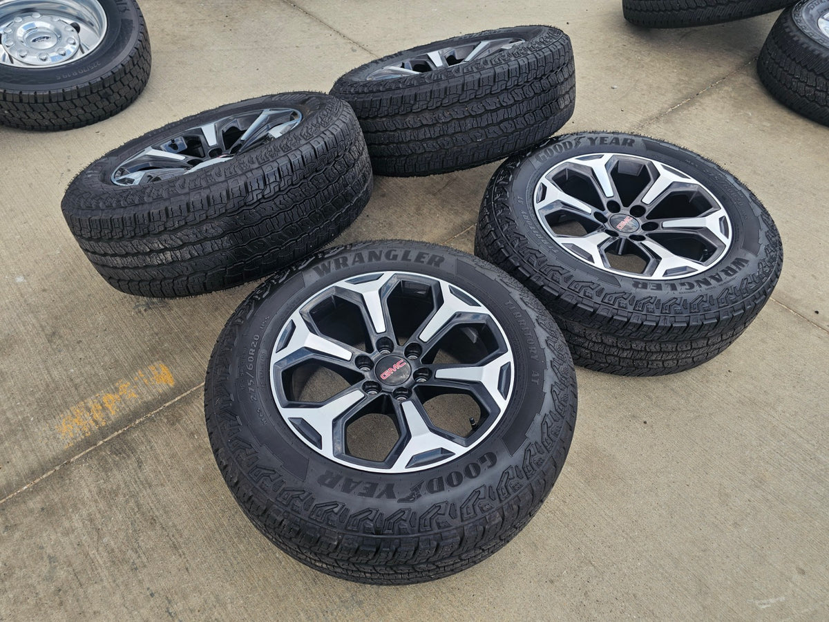 20" GMC Sierra AT4X Canyon Chevy Silverado OEM wheels rims 2025 2026 2027 NEW