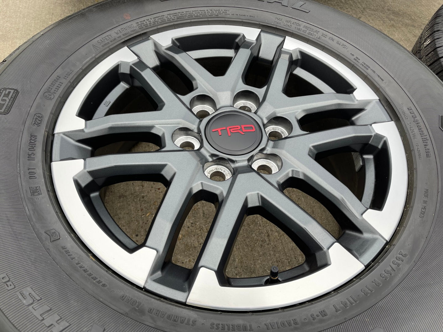 18" Toyota Tacoma LIMITED OEM wheels rims tires 4Runner 2024 2025 2026 NEW