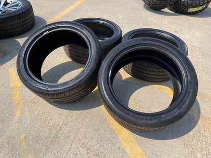 (4) 255/40/19 Continental Contipro Contact RX 96W M+S SL 255/40R19 tires NEW