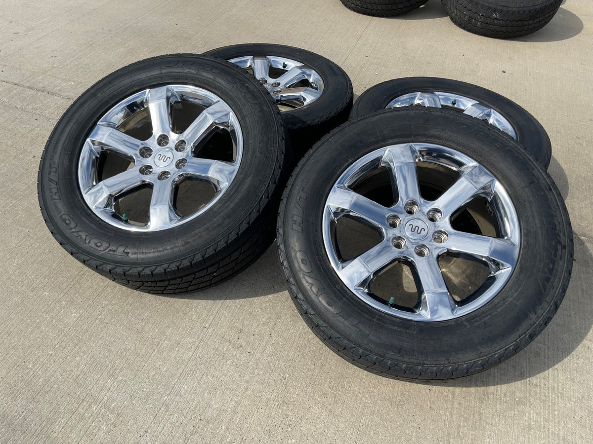 20" Ford F-150 OEM rims wheels CHROME 10347 Expedition SET