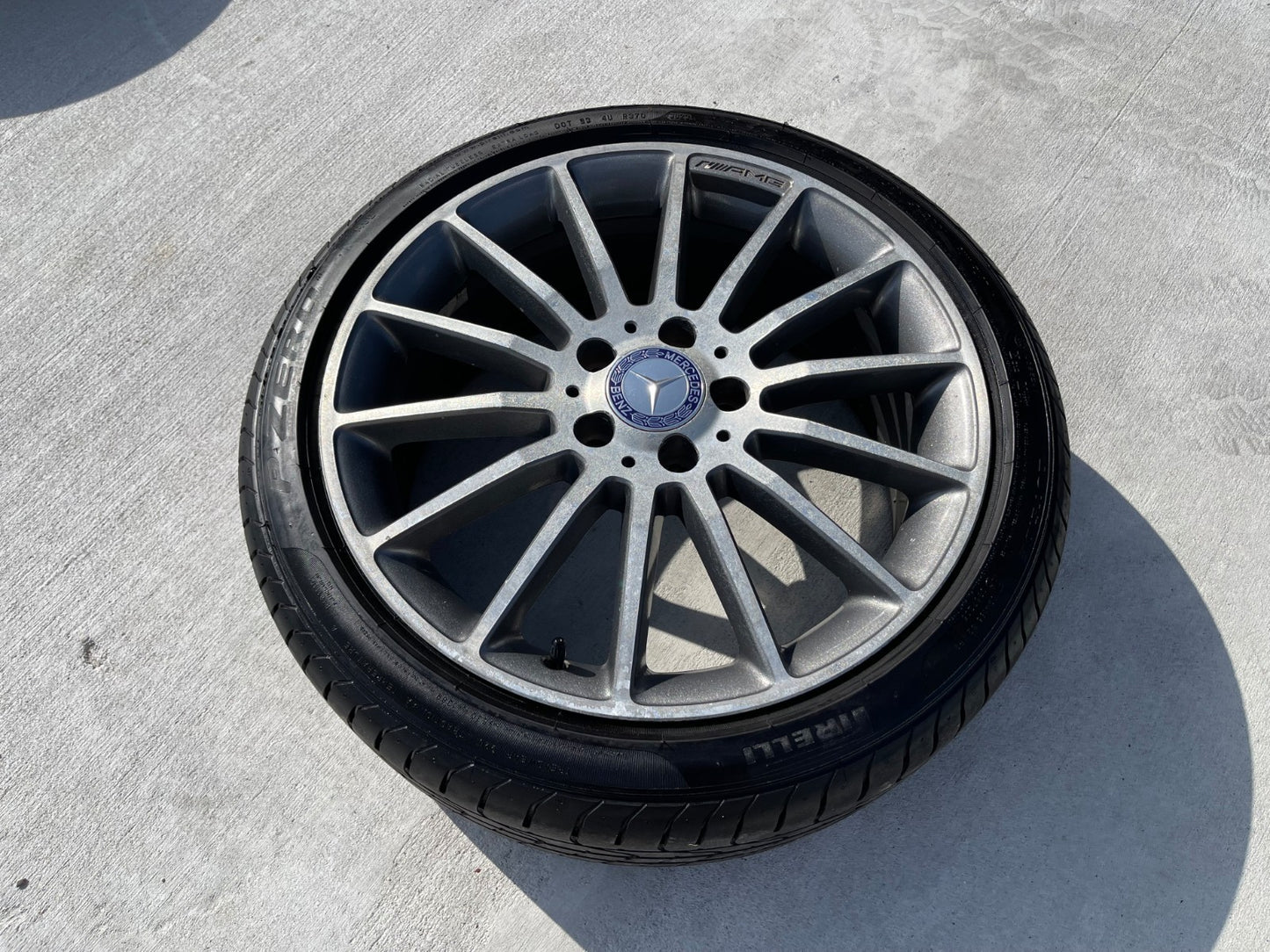 18" 18x7.5 Mercedes CLA250 C E S Class OEM A1764010200 wheel rim tire