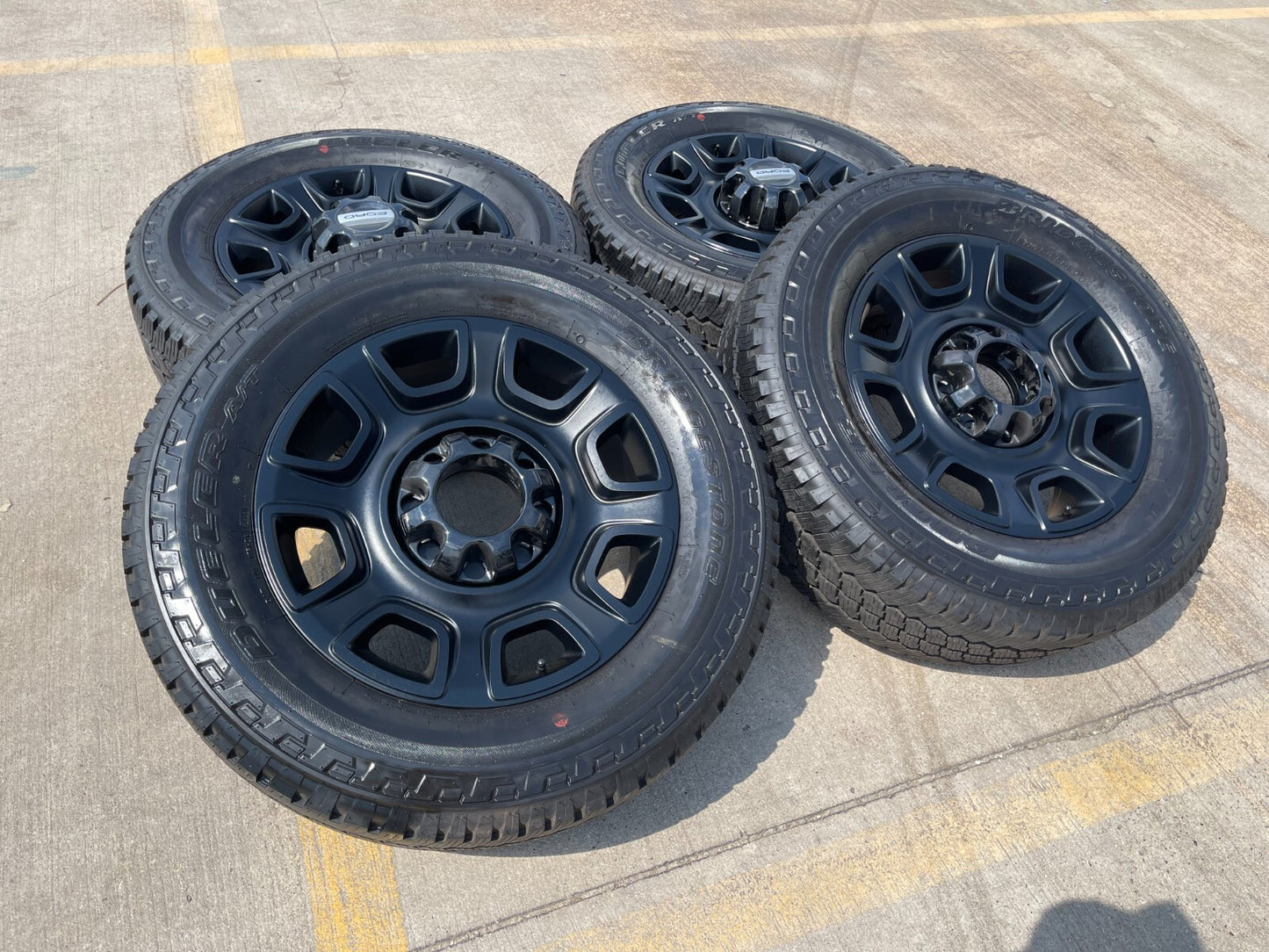 20" Ford F-250 F-350 OEM Lariat Platinum wheels rims 10486 tires 2025 2026 NEW