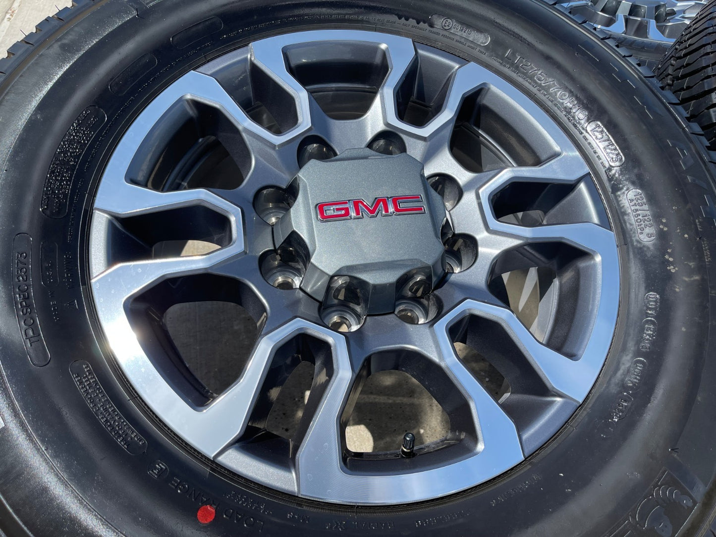 NEW 18" GMC Sierra AT4X Chevy Silverado 2500 3500 OEM wheels rims SET RIM# 5949