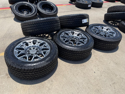 (5) 22" Hummer EV HEV 2500 OEM 8x165 14094 wheels rims 2025 2026 NEW GOODYEAR