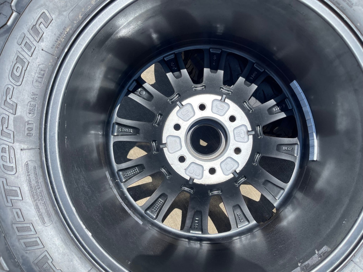 (4) 18" INEOS Grenadier OEM wheels rims Beadlock 2774-1 FITS 2023-2027 NEW BFG
