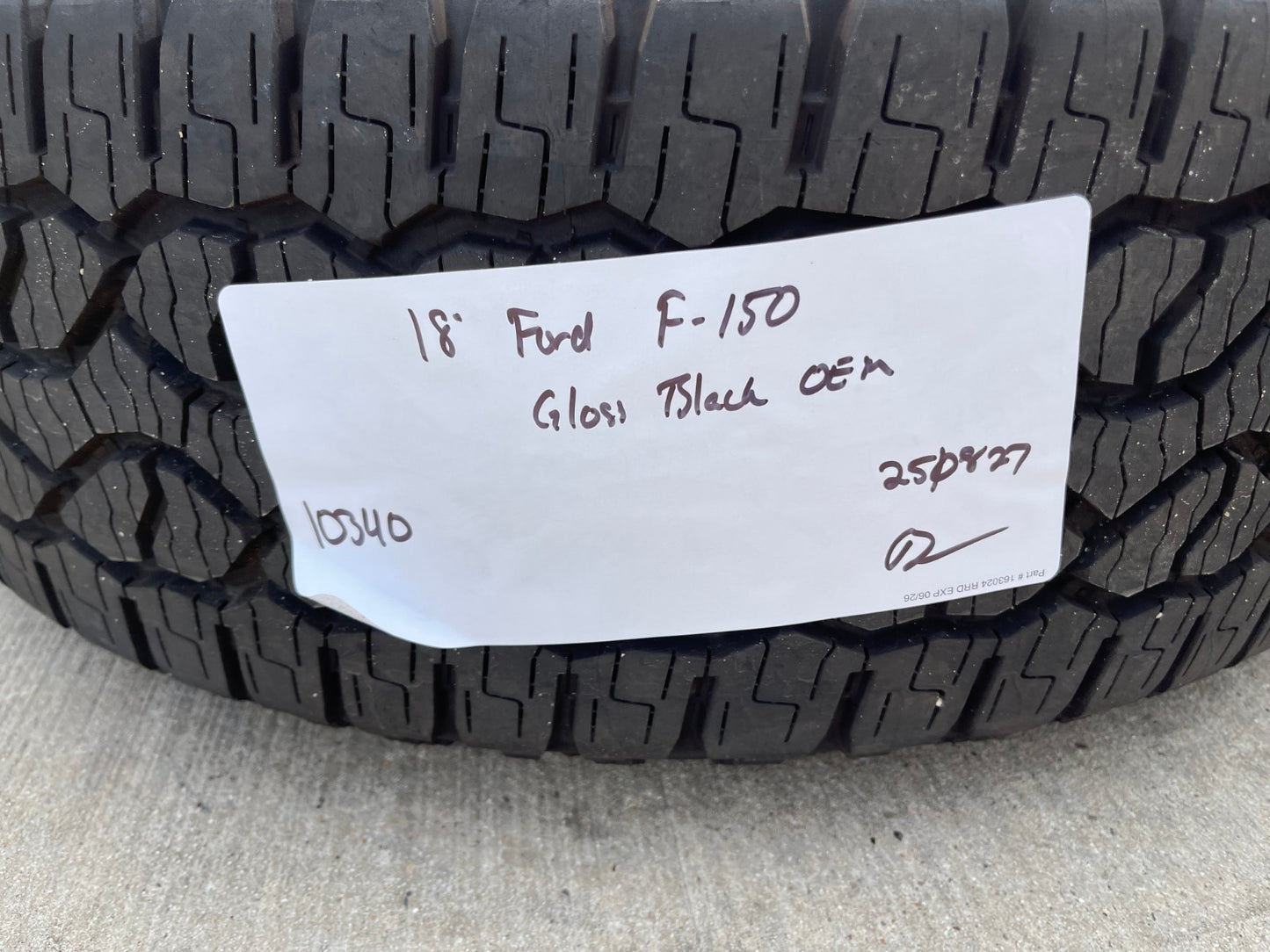 18" Ford F-150 OEM rims wheels 95049 10340 Expedition 2023 2024 2025 2026 NEW