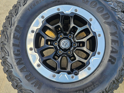 18" Dodge Ram 1500 TRX Beadlock OEM 2735 RHO wheels rims SET 2024 2025 2026