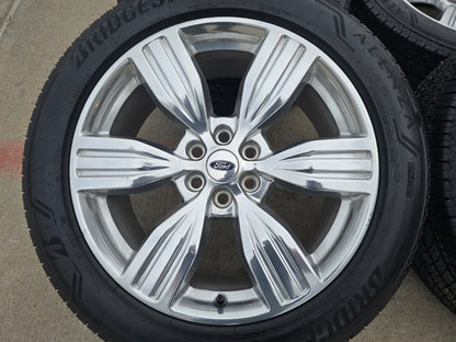22" Ford F-150 LIMITED LARIAT OEM rims wheels 10442 Expedition BRIDGESTONE NEW