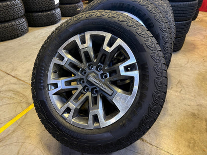 22" Hummer EV HEV 2500 OEM 8x165 wheels rims 2024 2025 2026 2027 NEW GOODYEAR