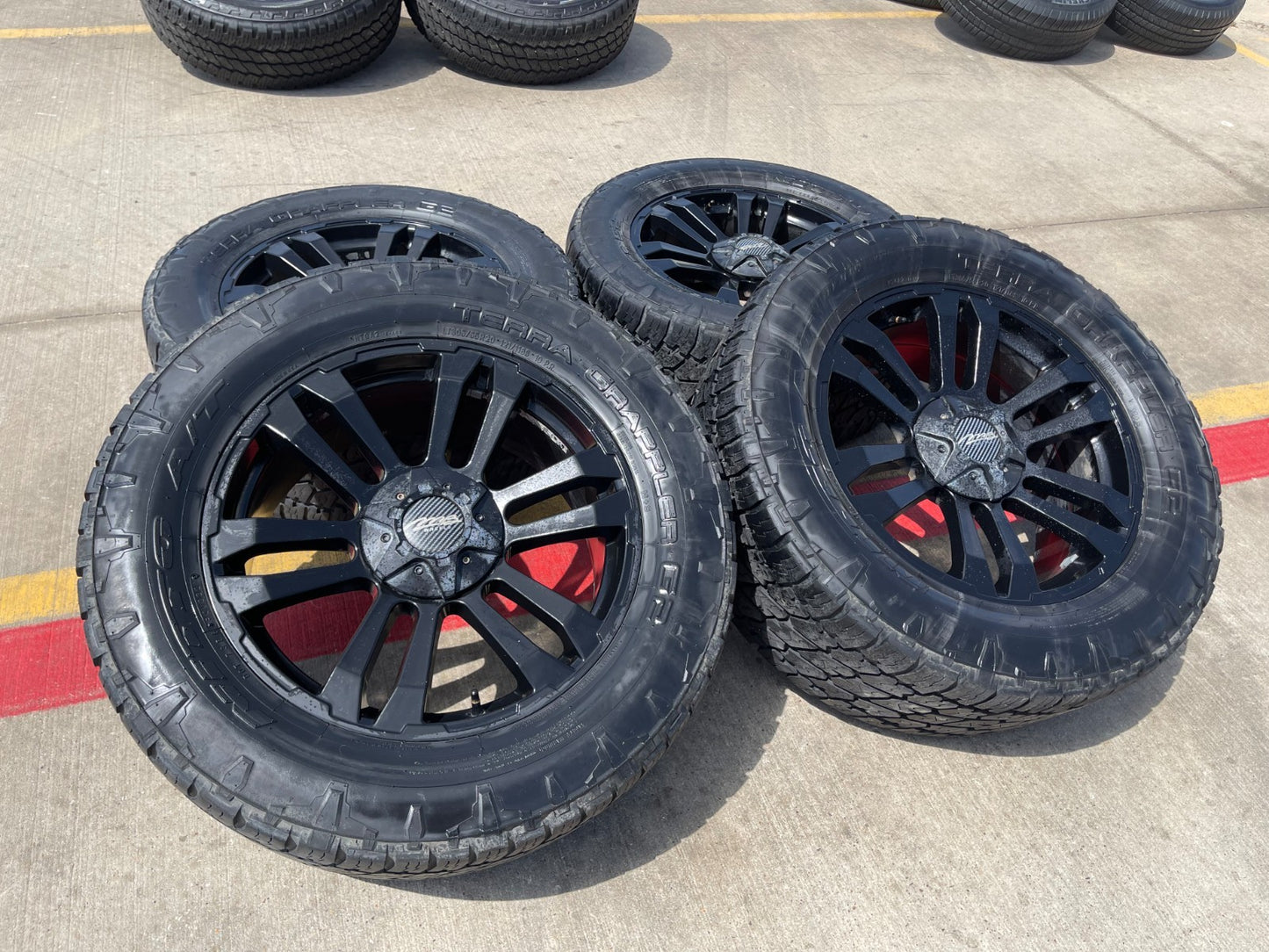 20" MB TKO Ford F-150 rims wheels Expedition NITRO 33"