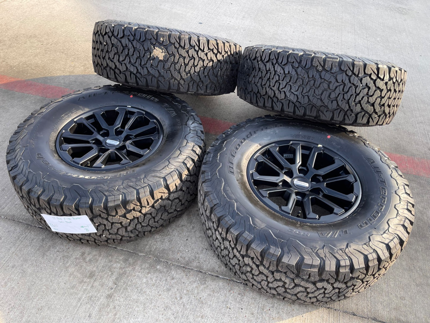 17" Ford F-150 Raptor OEM 10611 rims wheels Bronco 2024 2025 2026 NEW BFG 35"
