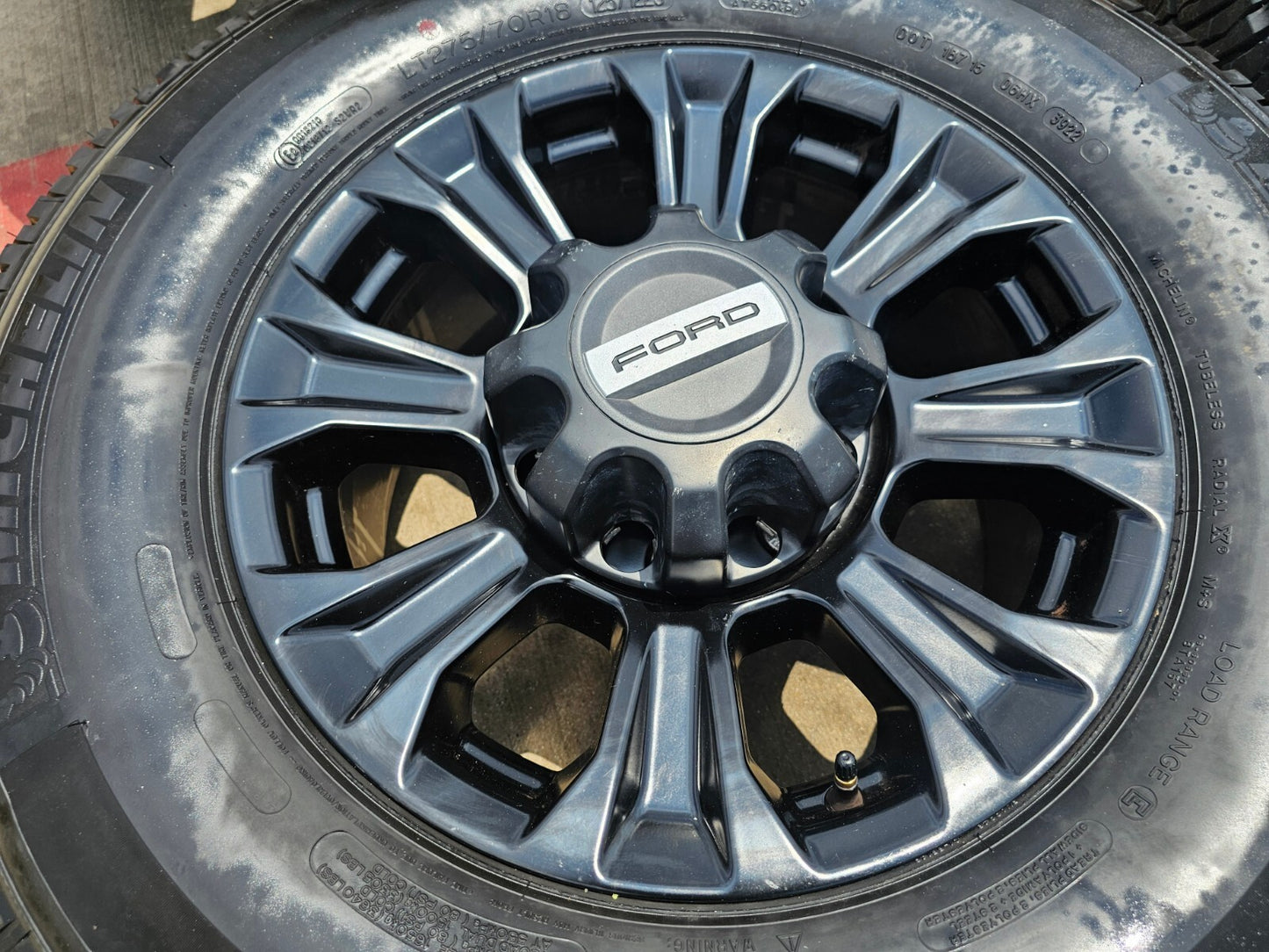18" Ford F-250 F-350 OEM rims wheels 10097 tires MICHELIN NEW