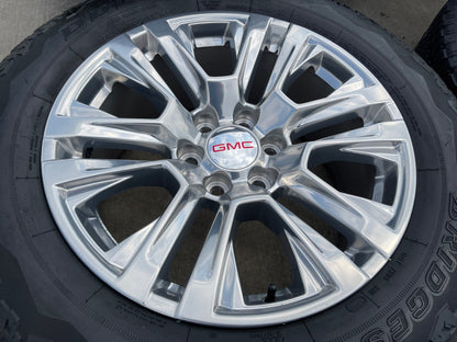 20" GMC Sierra Yukon Denali OEM 5917 wheels rims Chevy 2021 2022 2023 2025 2026