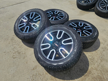 20" GMC Sierra Yukon AT4X Silverado OEM 5914 wheels rims SET BRIDGESTONE SET NEW