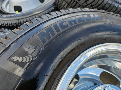 17" Ford F-350 Dually OEM 10477 10478 rims wheels SET tires MICHELIN NEW