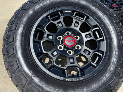18" Toyota Tundra TRD BBS FORGED OEM 69195 95458 wheels rims Sequoia COOPER A/T3