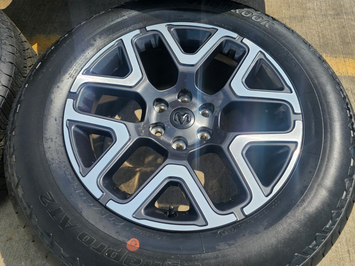 20" Dodge Ram 1500 OEM 94059 Laramie wheels rims 68583860AA 2024 2025 2026 NEW