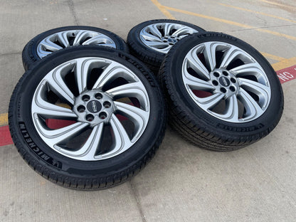 22" Lincoln Navigator BLACK LABEL OEM 10497 rims wheels SET MICHELIN