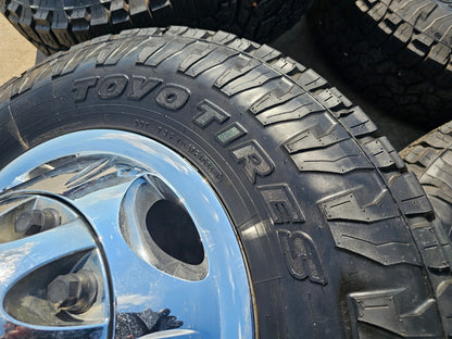 17" Chevy Silverado GMC Sierra 3500 Dually simulator rims wheels OEM 8094 TOYO