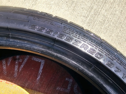 (1) 255/35/20 Falken Pro G6 Sport A/S tire 255/35r20