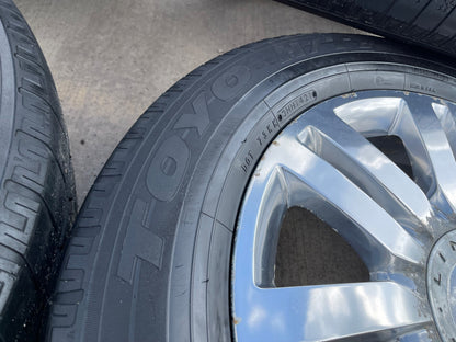 20" Lincoln Navigator OEM rims wheels 3561 tires DISCOUNTED