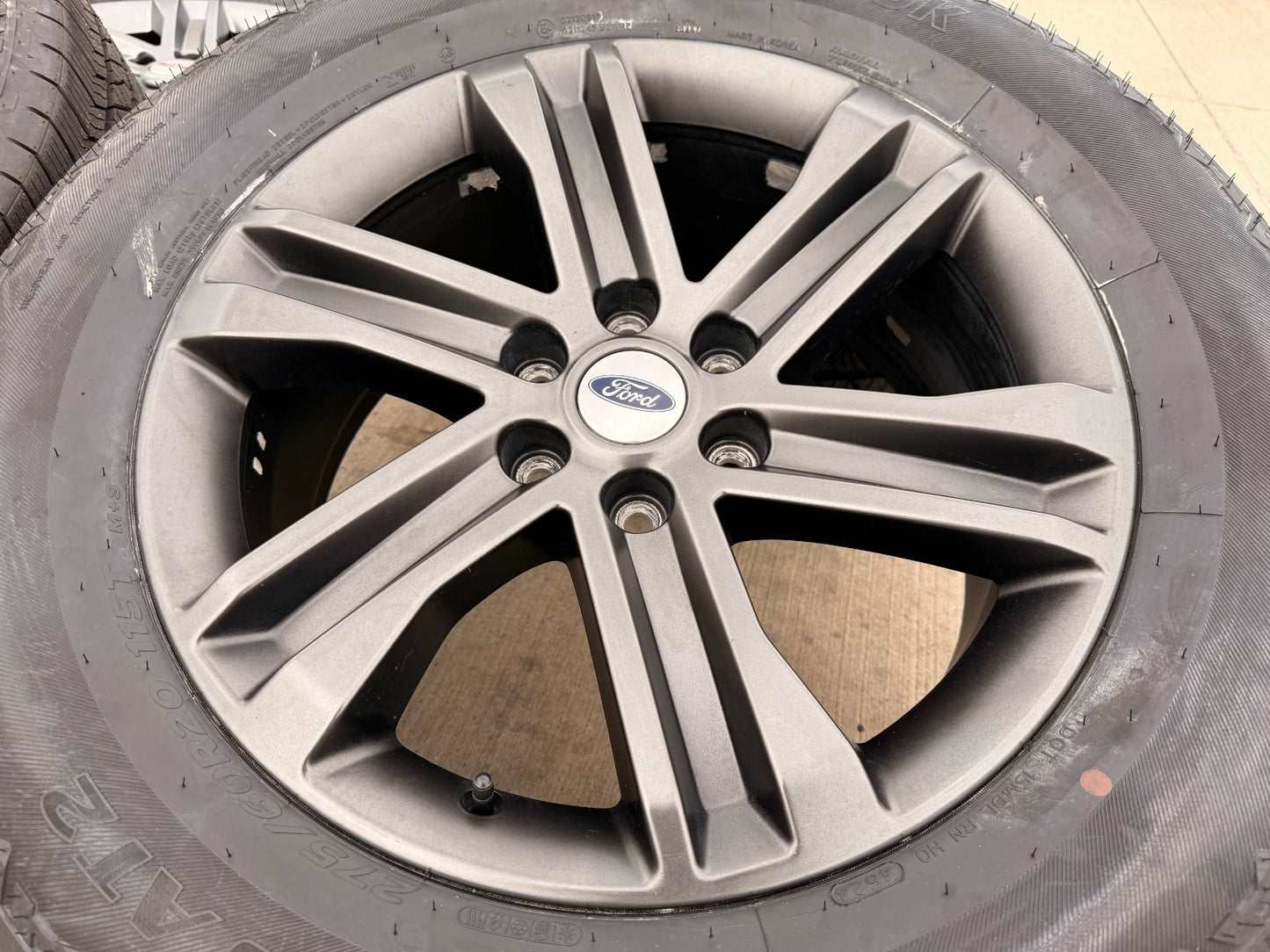 20" Ford F-150 FX-4 PLATINUM OEM rims wheels 10344 Expedition HANKOOK A/T2 NEW