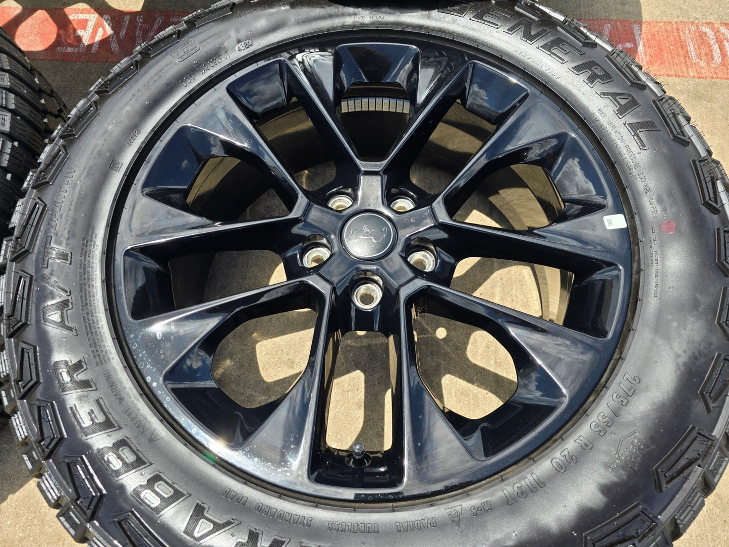 20" Jeep Wrangler Rubicon OEM 9262 wheels rims Gladiator GENERAL 2025 2026 NEW