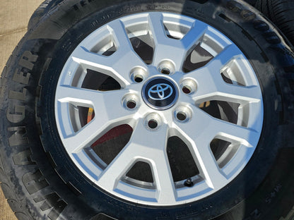 17" Toyota Tacoma 4Runner TRD OEM 94254 10637 wheels rims 2025 2026 GOODYEAR