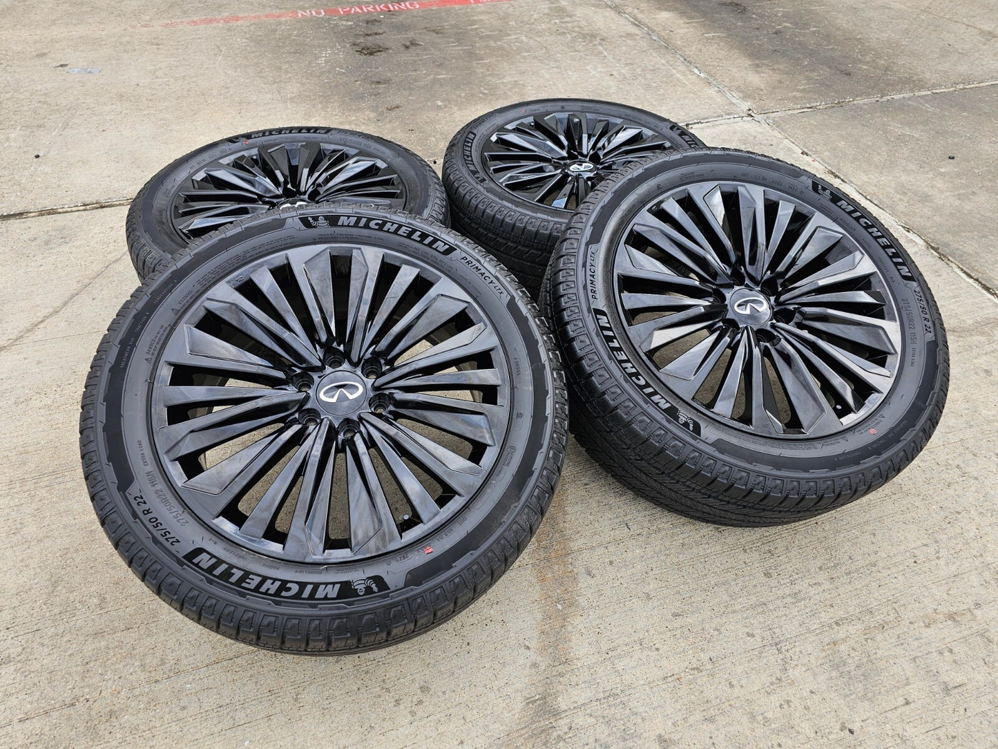 22" Infiniti QX80 QX56 Nissan Titan Armada OEM 94236 wheels rims 2025 2026 NEW