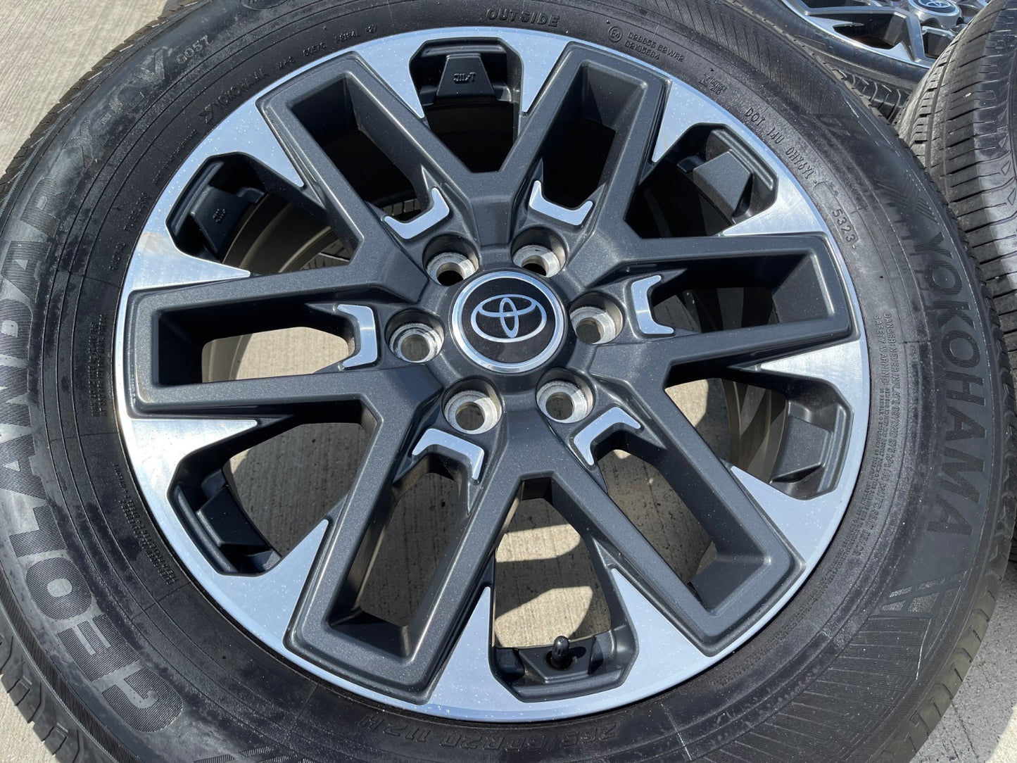 20" Toyota Tundra TRD wheels rims OEM TSS # 75276 95295 Sequoia 2024 2025 2026