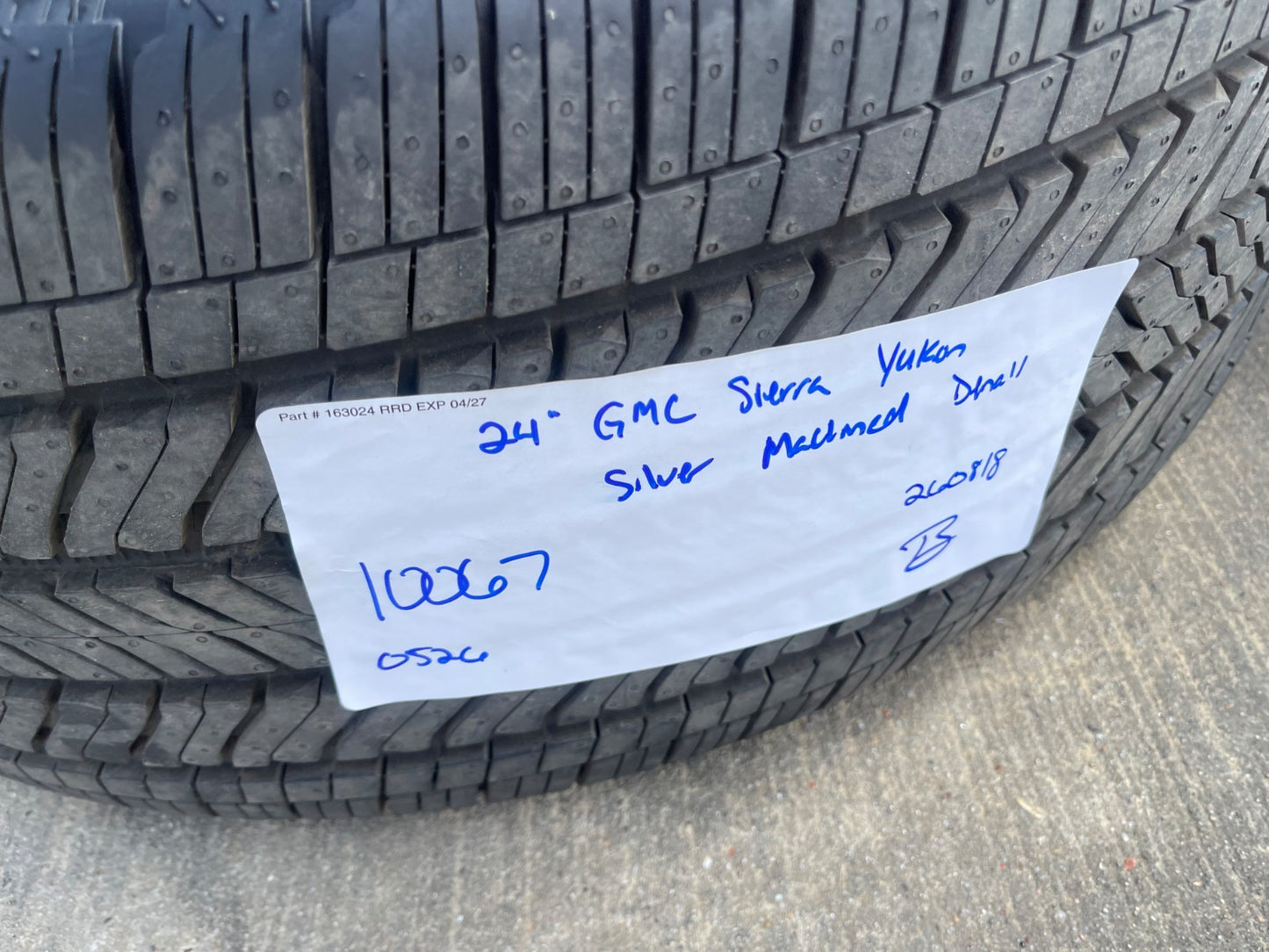 24" GMC Yukon Sierra Denali Chevy Tahoe LTZ OEM 10067 wheels rims 2026 2027 NEW