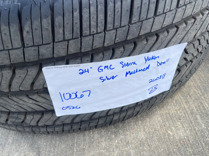 24" GMC Yukon Sierra Denali Chevy Tahoe LTZ OEM 10067 wheels rims 2026 2027 NEW