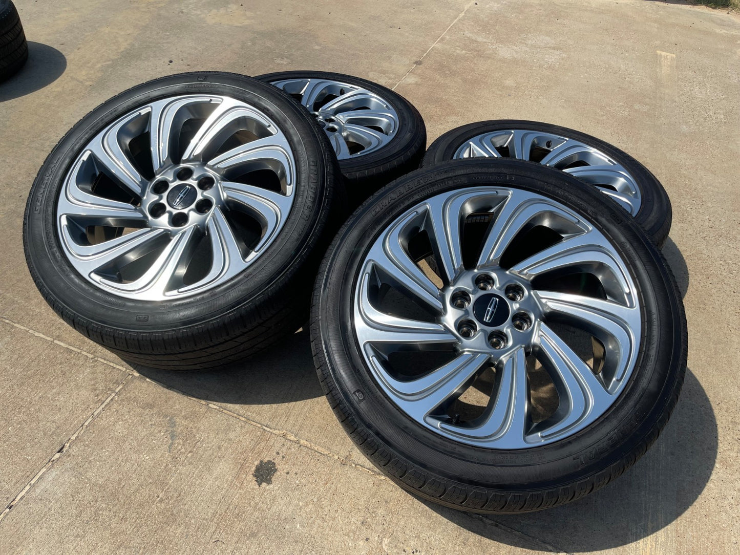 22" Lincoln Navigator BLACK LABEL OEM 10497 rims wheels SET