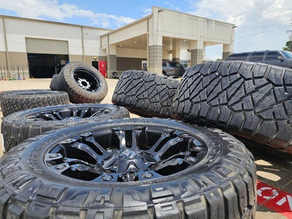 20x9 FUEL D560 Vapor wheels rims Ford F-150 Chevy RAM 1500 Tacoma 6x139 6x135