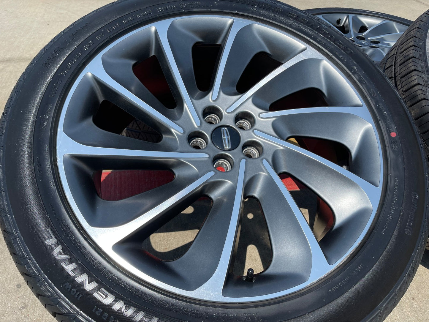 21" Lincoln Nautilus MKX Continental MKC rims wheels OEM 10218 Edge SET