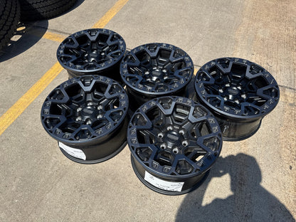 (4) 17" Ford F-150 Raptor R OEM BEADLOCK rims wheels 2024 2025 2026 2027 NEW