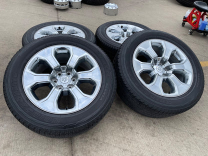 20" Dodge Ram 1500 OEM Laramie CHROME 2679 wheels rims 2022 2023 2024 2025 2026