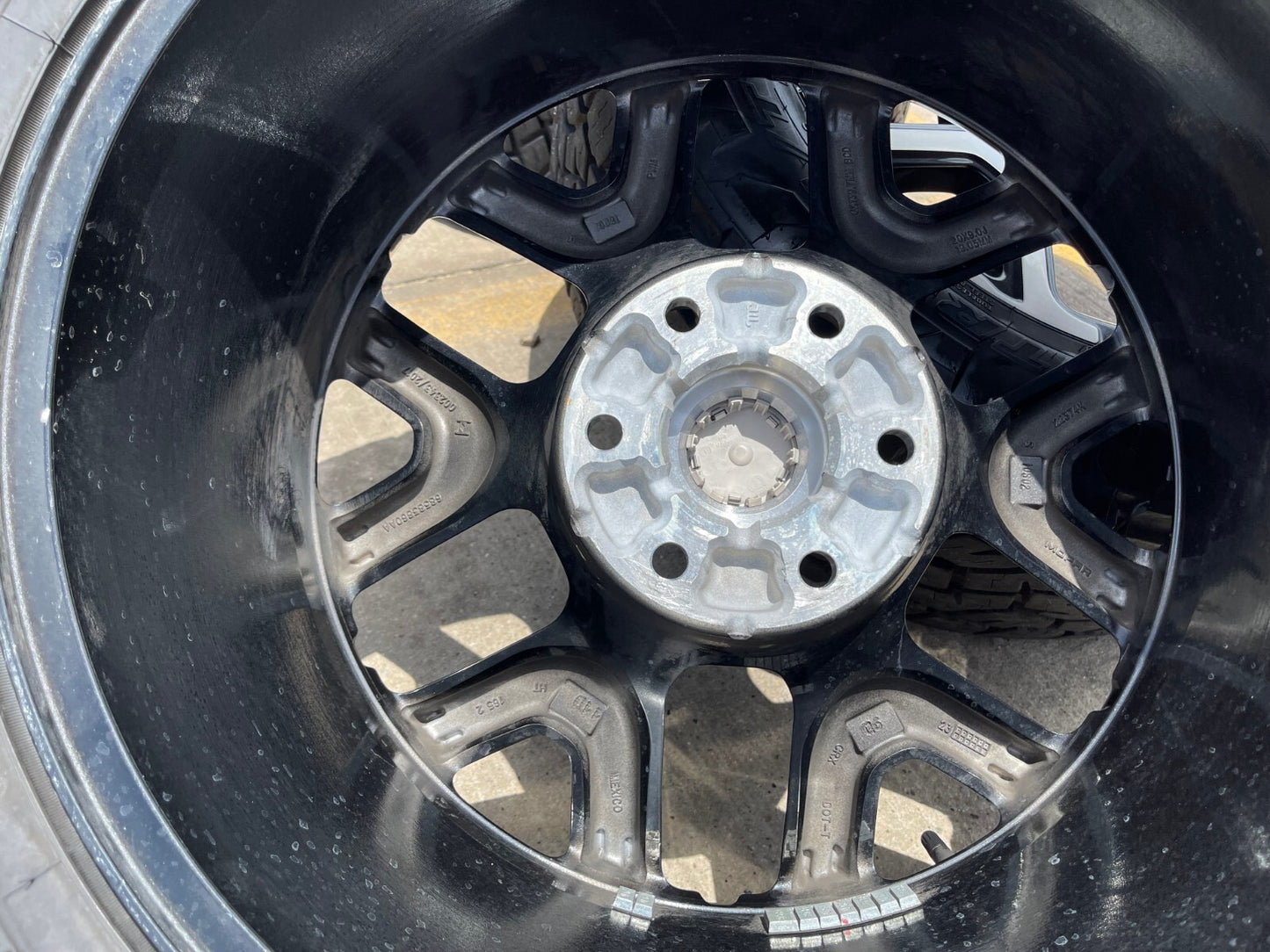 20" Dodge Ram 1500 OEM Laramie wheels rims 68583860AA 2024 2025 TOYO A/T3