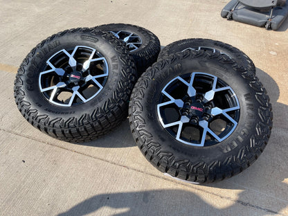17" GMC Sierra AT4X Chevy Silverado ZR2 OEM wheels rims Canyon Colorado NEW