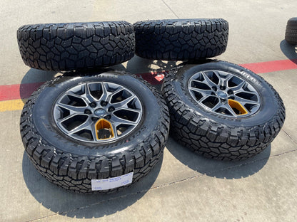 18" Ford Expedition F-150 TREMOR OEM rims wheels TIMBERLINE PIRELLI XTM NEW 2027